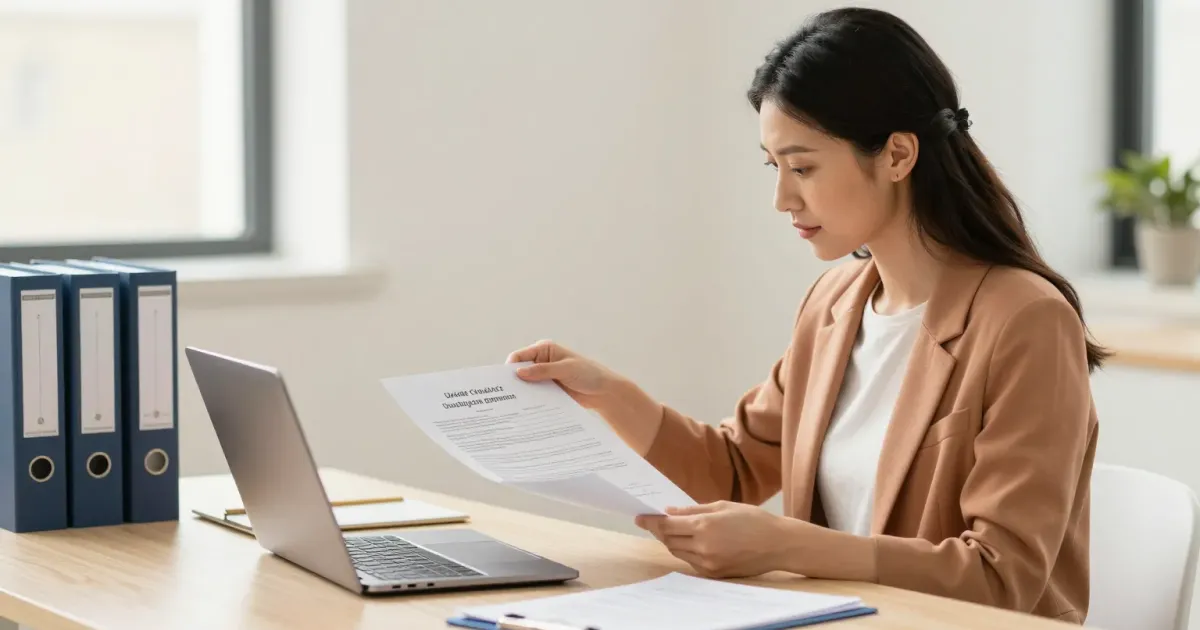 Stagiaire remplissant un questionnaire de satisfaction de formation sur une tablette à la fin d'une session